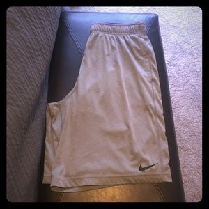 Men’s Nike basketball shorts.